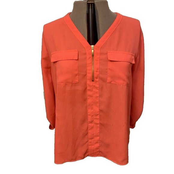 Est. 1946. Sz XL. 1/4 Zip Up. Pullover. 2 Pockets. Roll tab slouch. B100 - Picture 1 of 5